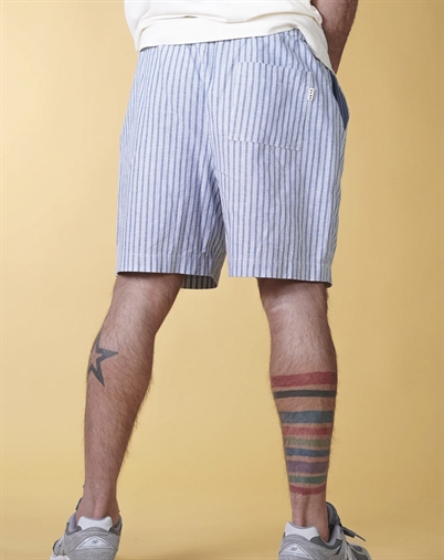 Elsk - Breeze Shorts - White/ Blue Stripes